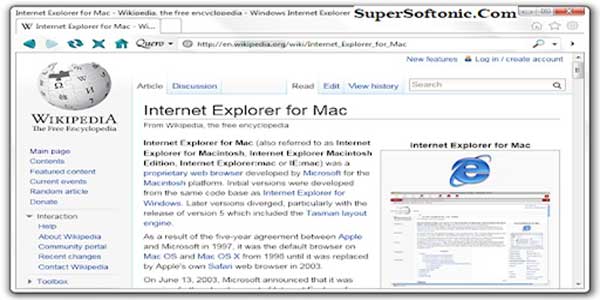 internet explorer for mac 2012 free download